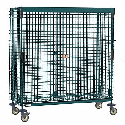 METRO SEC56VK3SL Mobile Security Unit Green Steel