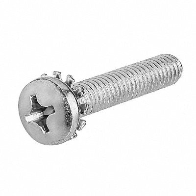 USA INDUSTRIALS ZSCRW23464 SEMS Machine Screw PK 25