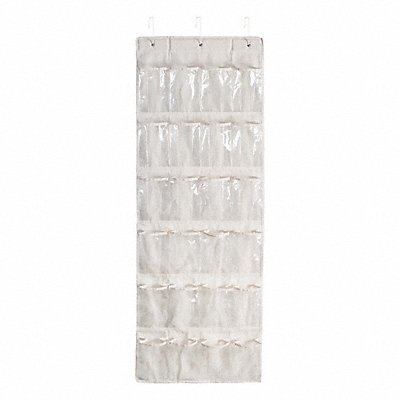 HONEY-CAN-DO SFT01256 Over-the-Door Shoe Organizer 12 Pair