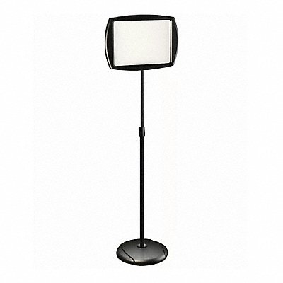 GRAINGER SIG07060101 Floor Stand Sign Holder 66 H