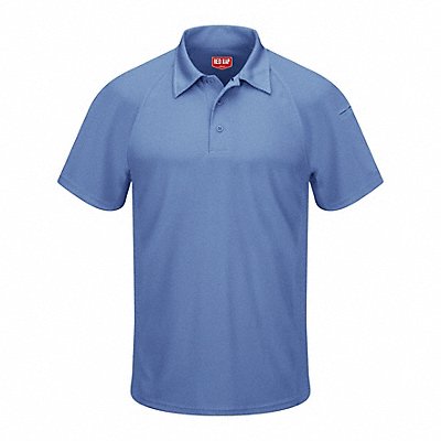 RED KAP SK92MBSS4XL Short Sleeve Polo Mens Sz 4XL