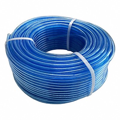 GRAINGER 806FJ9 Tubing 3/16IDx5/16in OD 250Ft Clear Blue