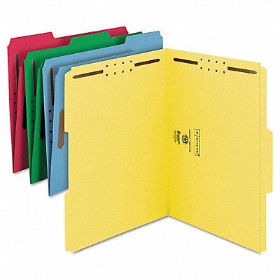 GRAINGER 11975 Pressboard Folder FastenerAssorted PK50