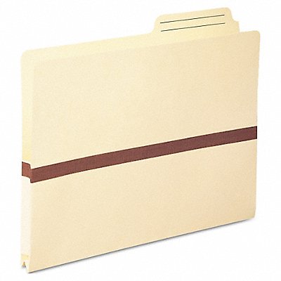 SMEAD 75487 Pocket File 2/5 Tab 1 Expansion Manila