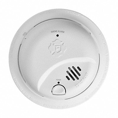 825LX9 BRK SMI100AC Smoke Alarm 1.9 in H 5.6 in W PK48