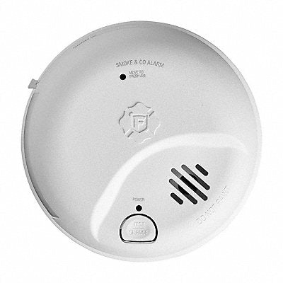 BRK SMICO100AC Smoke/CO Alarm 1.9 in H 5.6 in W PK48
