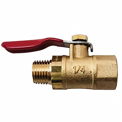 WINTERS SMV500LF Manual 2-Way Ball Valve NPT Forged Brass