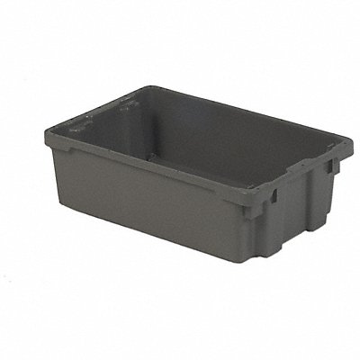 LEWISBINS SN20126GREY Stacking and Nesting Container Grey Solid Polyethylene