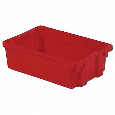LEWISBINS SN20126RED Stacking and Nesting Container Red Solid Polyethylene