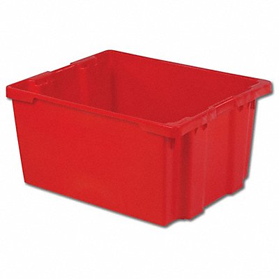 LEWISBINS SN302415Red Stacking and Nesting Container Red Solid Polyethylene