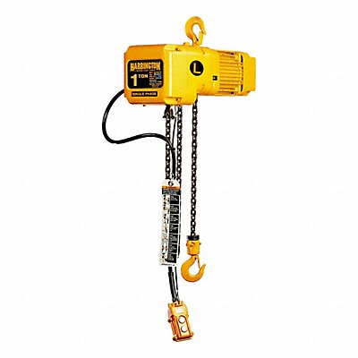 HARRINGTON SNER010S30 Extended Lift Electric Chain Hoist