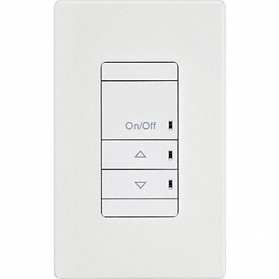 LITHONIA LIGHTING SPODMRAMWODWH Lighting Dimmer 3-Way Switch 120-277VAC