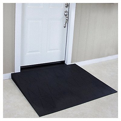 SAFERESIDENTIAL RAMPS SRR2325 ADA Ramp 3-1/4In.H 40-1/4In.L 48In.W Blk