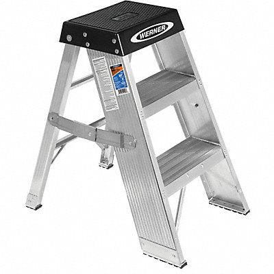 WERNER SSA03 Step Stand 36 In H 375 lb Aluminum