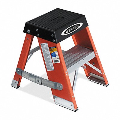 WERNER SSF02 Step Stand 24 In H 375 lb Fiberglass