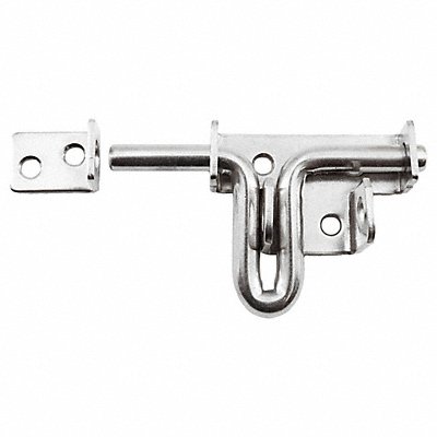 LAMP SSG65 Gate Latch 1-37/64 in W Silver