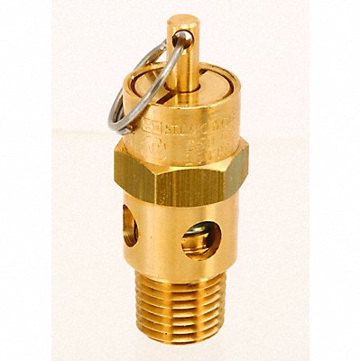 CONTROL DEVICES ST250A040 Pneumatic Safety Valve 1/4 (M)NPT Inlet