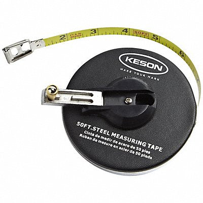 KESON ST5018 Long Tape Measure 3/8 In x 50 ft Orange