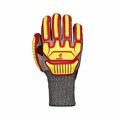 TENACTIV STAGBLPVBXS Work Gloves Nitrile XS Black/Grey PR
