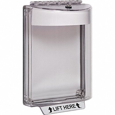 SAFETY TECHNOLOGY INTERNATIONAL STI13020NW Universal Stopper Cover Surface 2-21/32D
