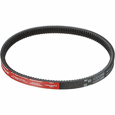 GATES 23VX1250 V Belt 125 in L Black