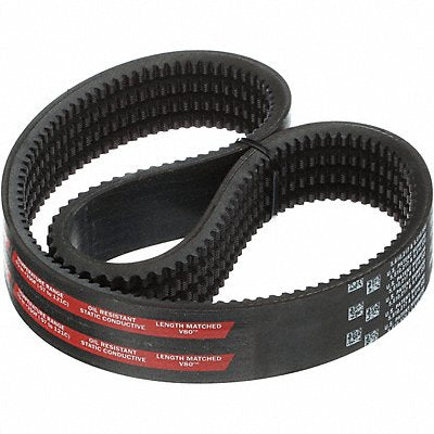 GATES 45VX1700 V Belt 170 in L Black