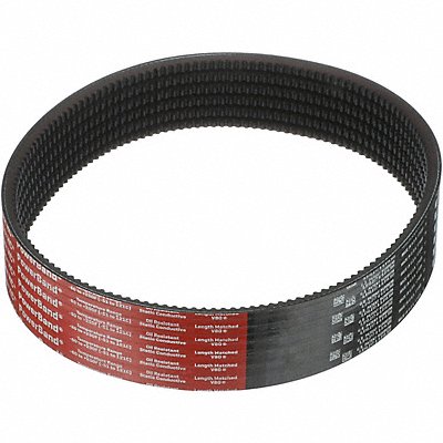 GATES 63VX600 V Belt 60 in L Black