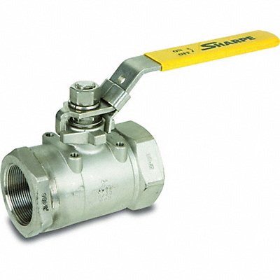 SHARPE VALVES 4353010840 Manual 2-Way Ball Valve NPT SS