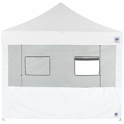 E-Z UP SW3FB10FXTMC2WWH Food Booth Sidewall White 10 ft H