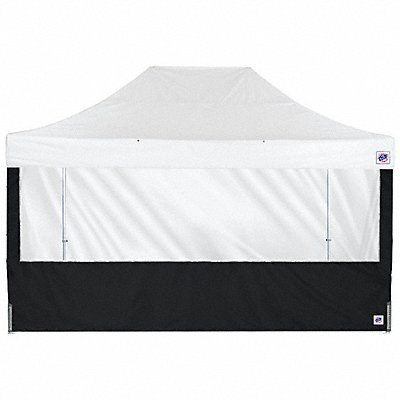 E-Z UP SW3P15FXTBK Panorama Sidewall Black 15 ft W 15 ft H