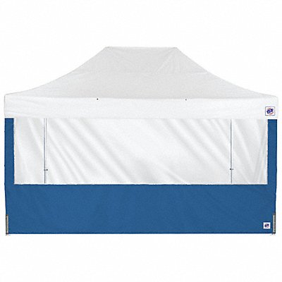 E-Z UP SW3P15FXTRB Panorama Sidewall Blue 15 ft W 15 ft H