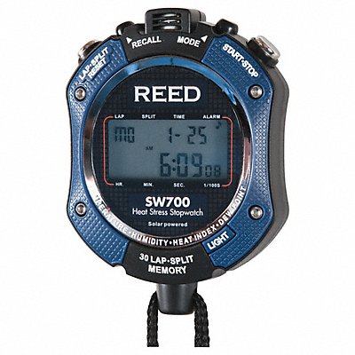 REED INSTRUMENTS SW700 Stopwatch Count Down/Up 10 hrs LCD