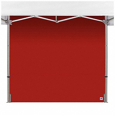 E-Z UP SWHB3FXT15RD HUB Sidewall Red 8 ft W 15 ft H