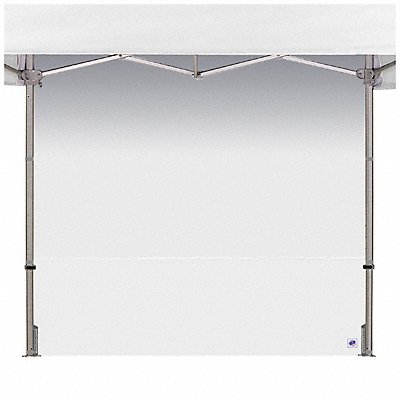 E-Z UP SWHB3FXT15WH HUB Sidewall White 8 ft W 15 ft H