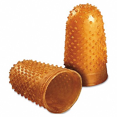 SWINGLINE S7054035C Rubber Fingertip 11.5 M Amber PK12
