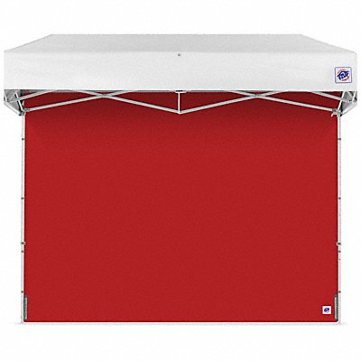 E-Z UP SWP3FXT10RD Professional Sidewall with FXT Clips Red