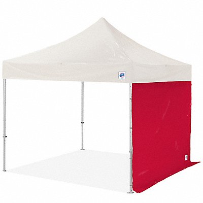 E-Z UP SWVF10RD Sidewall Red 10 ft W 10 ft H
