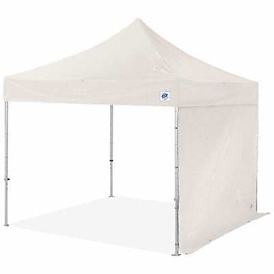 E-Z UP SWVF10WH Sidewall White 10 ft W 10 ft H
