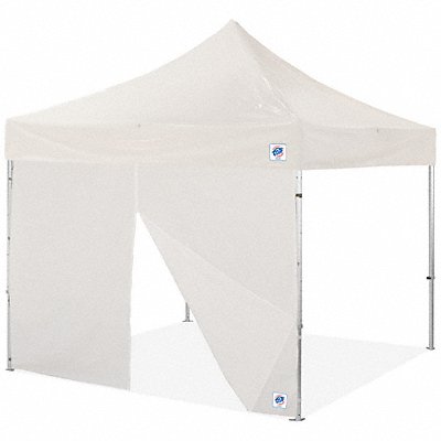 E-Z UP SWVMZ10WH Sidewall White 10 ft W 10 ft H