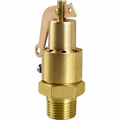 AQUATROL 130AA1M1K1100 Safety Relief Valve 1/4 In 100 psi Brass