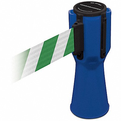 TENSABARRIER TC11423MAXNOD2XC Tensacone Topper Blue Belt Green/White