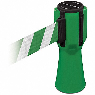 TENSABARRIER TC11428MAXNOD2XC Tensacone Topper Green Belt Green/White