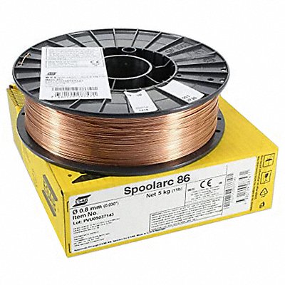 ESAB 1382F05 K4296 Spoolarc 86 86 035X44#SP copper-ctd wire