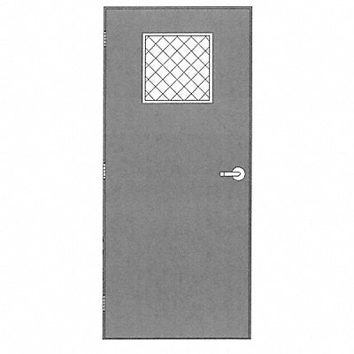 HARVARD PRODUCTS T82868316L1616WIN Security Door Hand Left 81 7/16x34 5/8