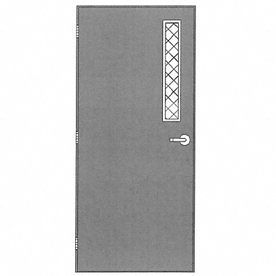 HARVARD PRODUCTS T82668304L424WIN Security Door Hand Left 81 7/16x32 5/8