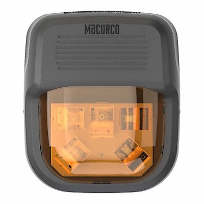 MACURCO MSGA Gas Detector Strobe Light Amber/Grey