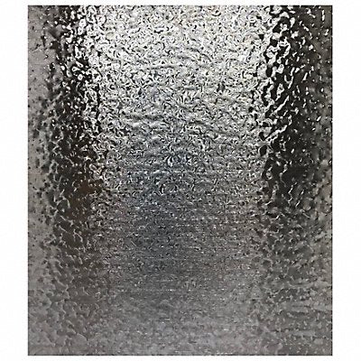GRAINGER Stucco304424Gx48x120 Silver Stainless Steel 48 in Overall W