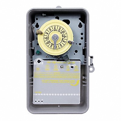 INTERMATIC T101P ElectromechanicalTimer 24hr SPST Plastic