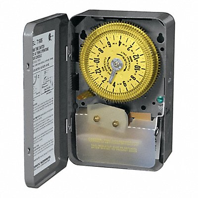 INTERMATIC T1905 Electromechanical Timer 24 hr SPDT Metal