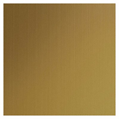 GRAINGER T22PrestigeGoldHL20Gx24x24 Colored SS Sheet Square 24 in Overall W